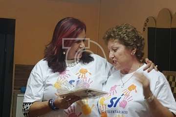 Apoyo de la edila Saro Sosa al proyecto social San Francisco de Asís del Valle de Jinámar (Foto TA)